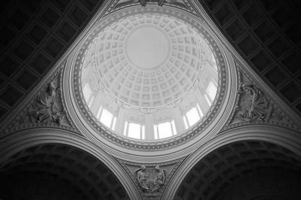 The dome of President Grant's tomb